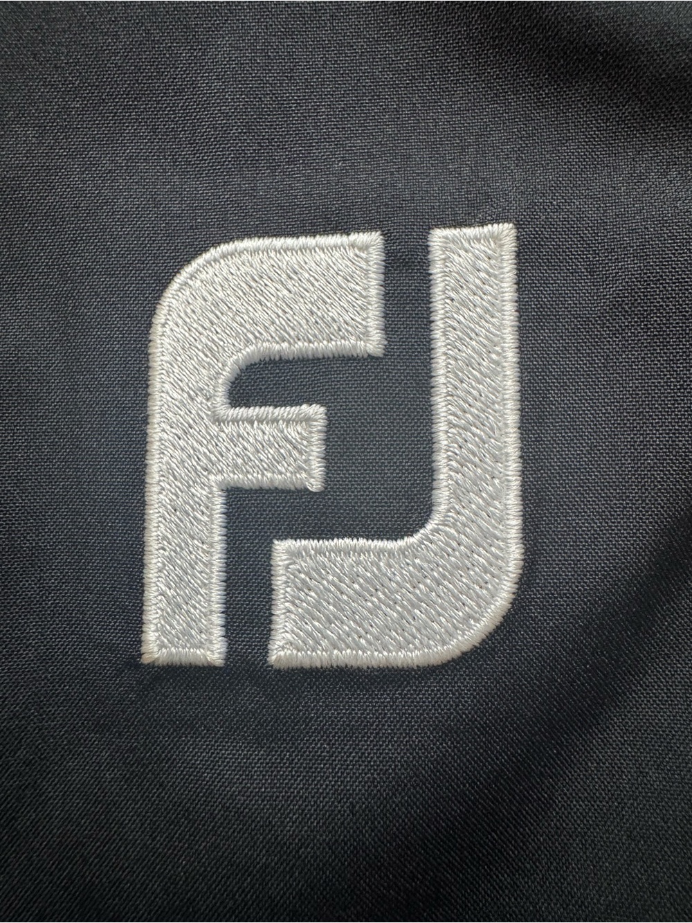 FootJoy Golf Pants Dryjoys Rain Waterproof Size Large Black Logo Snap Golfer